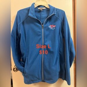 Blue LA Tech Zip-Up Jacket